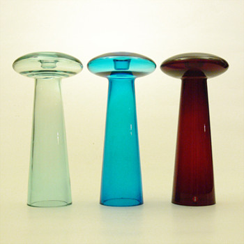 ATLAS candleholder, Harri Koskinen (Iittala, 1996) - Art Glass