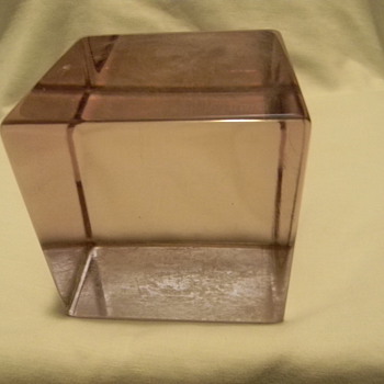 solid glass art piece? - Art Glass