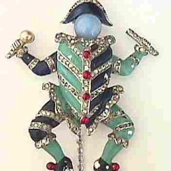 Marcel Boucher Punchinello  - Costume Jewelry