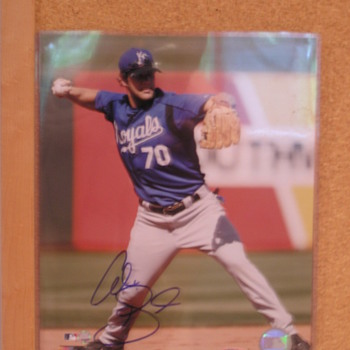 Alex Gordon Autographed Photo