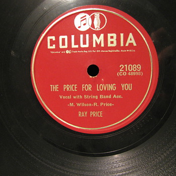 Ray Price 78's - Records