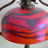 art glass heart and vine shade...