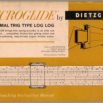 1960 - Dietzgen Slide Rule Manual - Paper