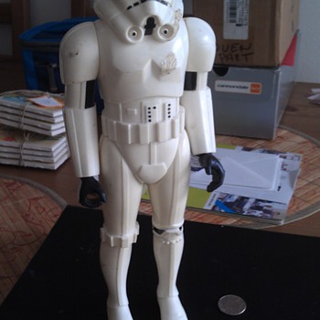 Vintage 1978 Original Star Wars Stormtrooper Figure General Mills