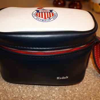 1972 Munich Olympics Kodak Camera Bag - Cameras