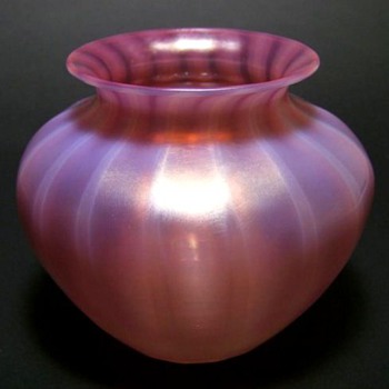 Rare Steuben Oriental Poppy Vase c.1924 - Art Glass