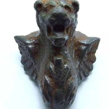 Metal Detector Find~ Cast Iron Gargoyle Looking Thing