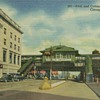 old 1950s postcard  