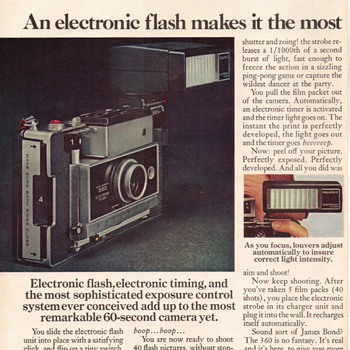 1969 - Polaroid Camera Advertisement