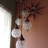 Mid Centruy 5 tiered hanging lamp