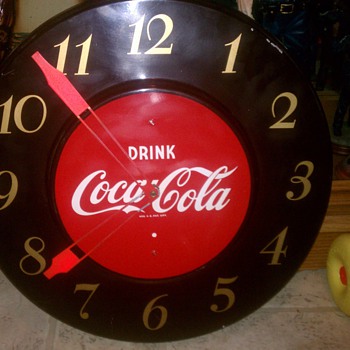 Coca Cola Clock Possibly 1979?? - Coca-Cola