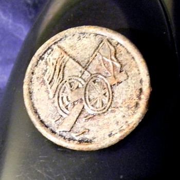 Button found buried in yard