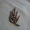 Copper brooch