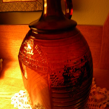 An Old Wine Bottle, The Burbank Winery Bottle - Bottles