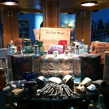 My Cabinet of Curiosities - Bottles