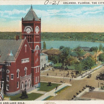ORLANDO - THEN - Postcards