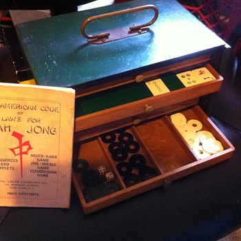 1924 Mah Jong Set - Pung Chow NY