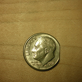 1988 dime