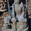 3 ft tall Kali Maa / Durgan Ma Stone Statue