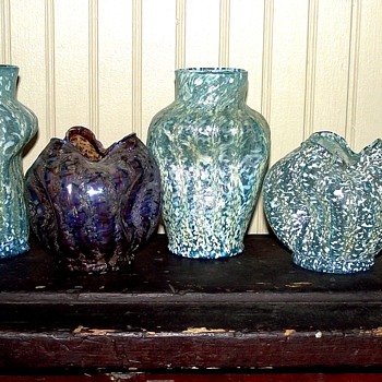 DUGAN POMPIEAN GLASS - Art Glass