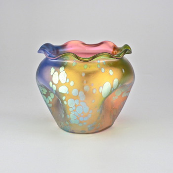 Loetz Phänomen Genre 299 1902-04, signed  - Art Glass
