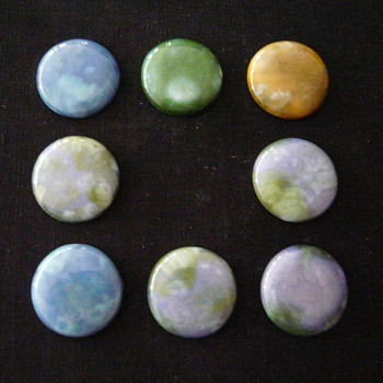 MINTON HOLLINS "ASTRA" CABOCHONS  - Art Pottery