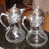 Are these antiques? Cleaned up the silver, no markings or signature