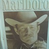 Tin Marlboro Cowboy Sign