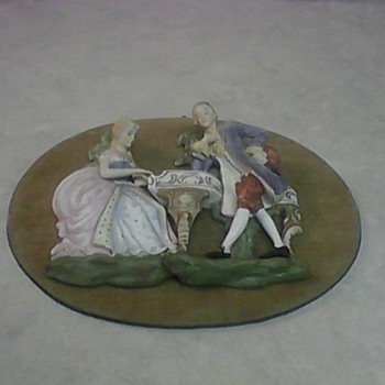 VINTAGE PORCELAIN WALL PLAQUES