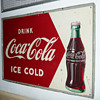 Coca Cola Tin Sign 1950's 