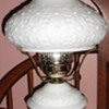 Milk Glass table lamp