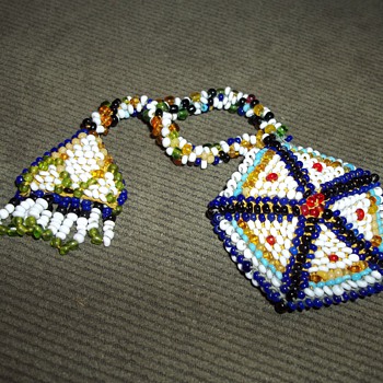 Beaded something or other. I have no idea what this is... - Native American