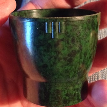 Art Deco bakelite, British made egg cups? - Art Deco