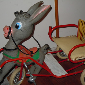 Children's Donkey Pedal Cart