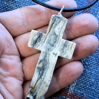 Beautiful Fossil Cross