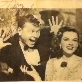 Autographed Mickey Rooney Still - Movies