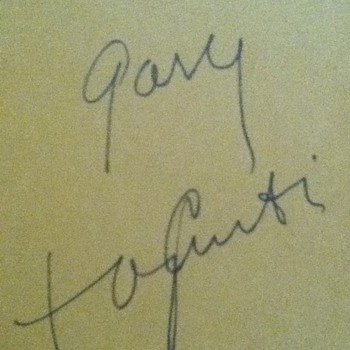 Autographed Tony Curtis Autobiography - Books
