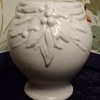 White salt glaze art pottery vase?