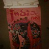 Posters found in a closet London and Africa posters was ruined they are still hanging on the wall in the basementt