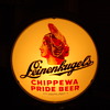 Reverse-on-Glass Beer Advertising Globes