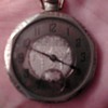 Old silver swiss pocket watch