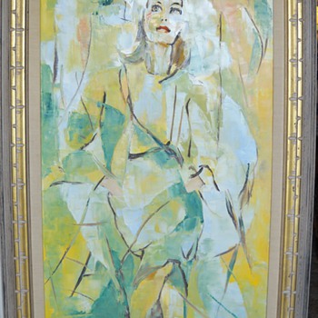 Mid Century Modern? R. Kirk Painting