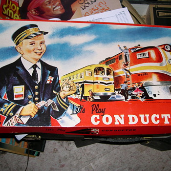 HASBRO LET'S PLAY CONDUCTOR CHILD PLAY SET 