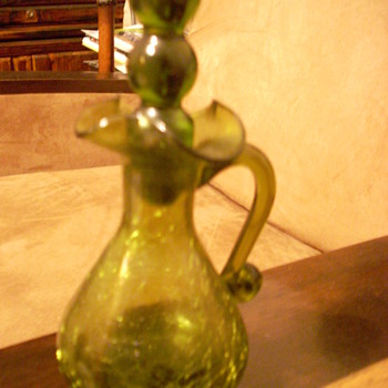 Crack glass Decanter