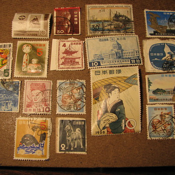 Japanese Postage Stamps
