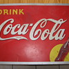 1939 Coca-Cola Tin Sign