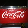 Coke Ice Chest Dispenser