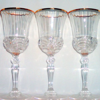 Vintage Crystal Glassware - Glassware