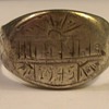 Silver Army Service Ring from the Philippines 1945