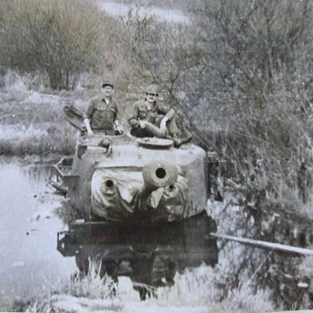 Did you know tanks do not float? Well, you know now. - Military and Wartime